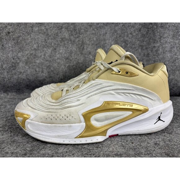 Jordan Luka 1 El Matador‎ Shoes Mens Size 9 Cream Gold Floral Basketball Low Top main image 9